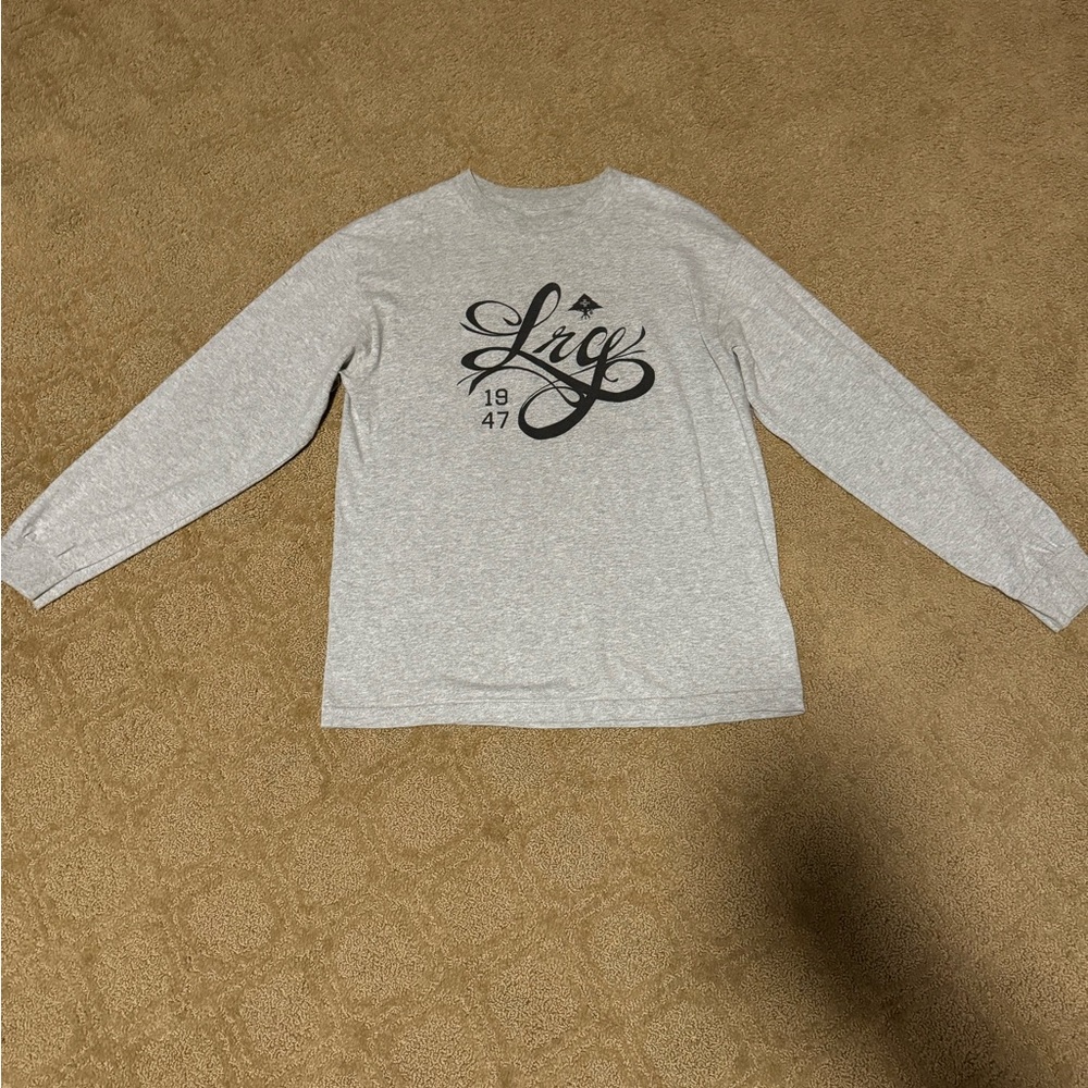gray long sleeve